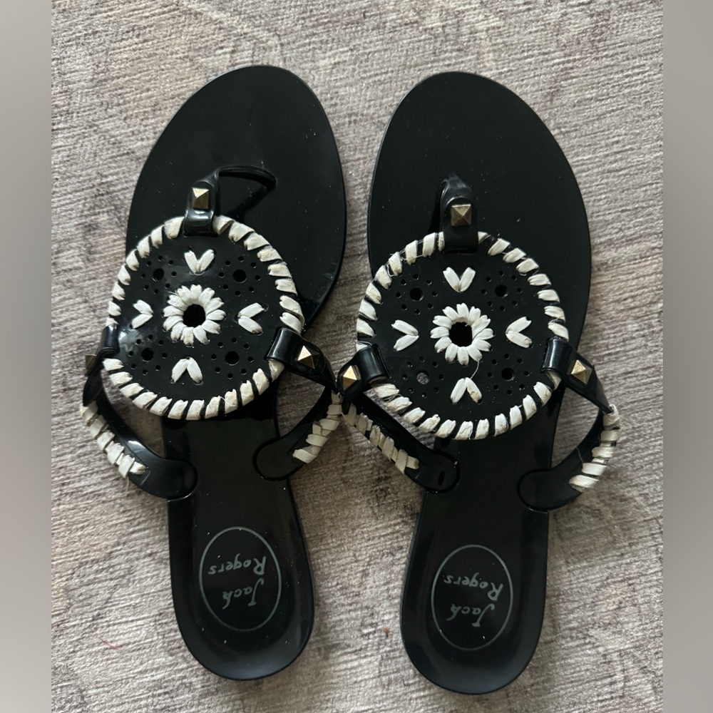 Jack Rogers jelly sandals